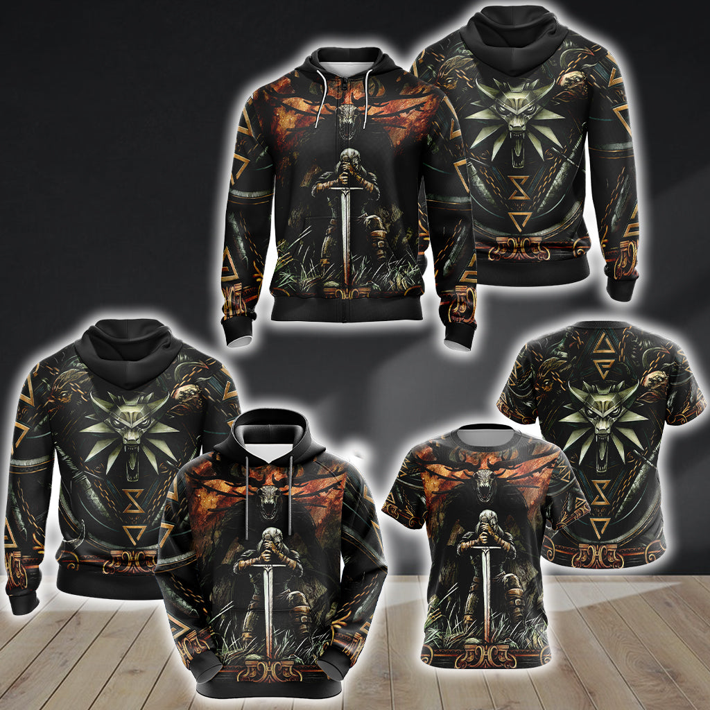 Witcher Symbol Unisex 3D T-shirt