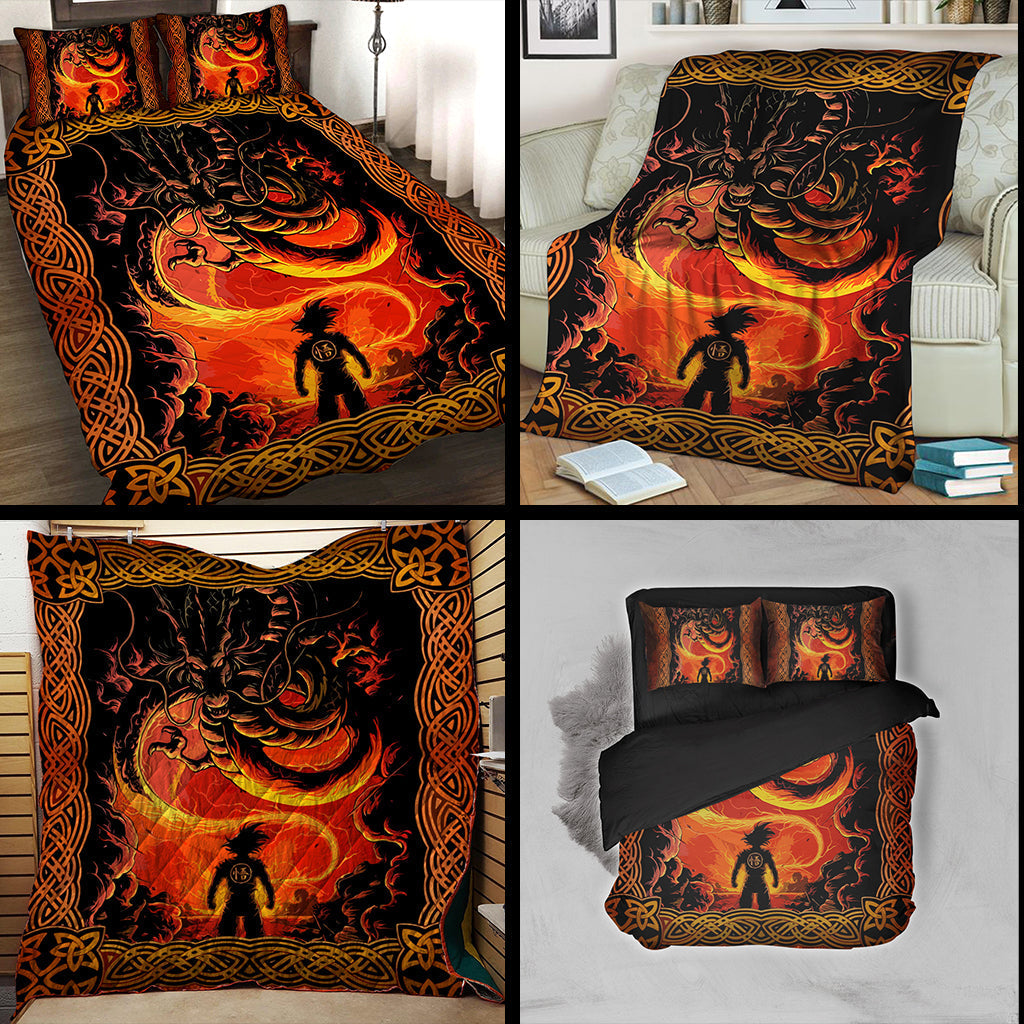 Dragon Ball Goku 3D Throw Blanket