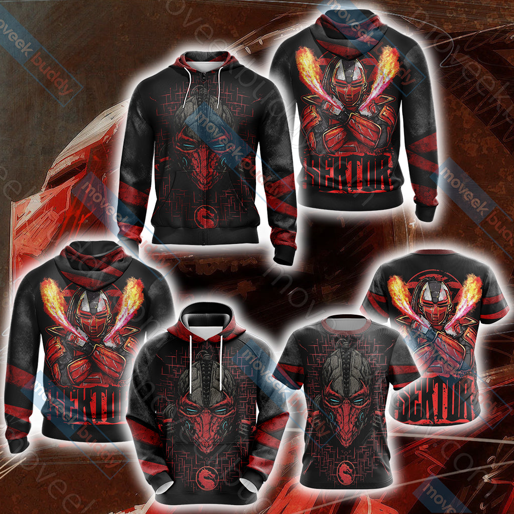 Mortal Kombat - Sektor Unisex 3D T-shirt