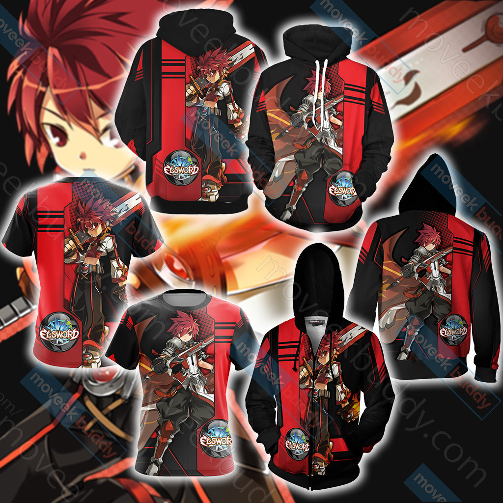 Elsword - Lord Knight New Unisex 3D T-shirt
