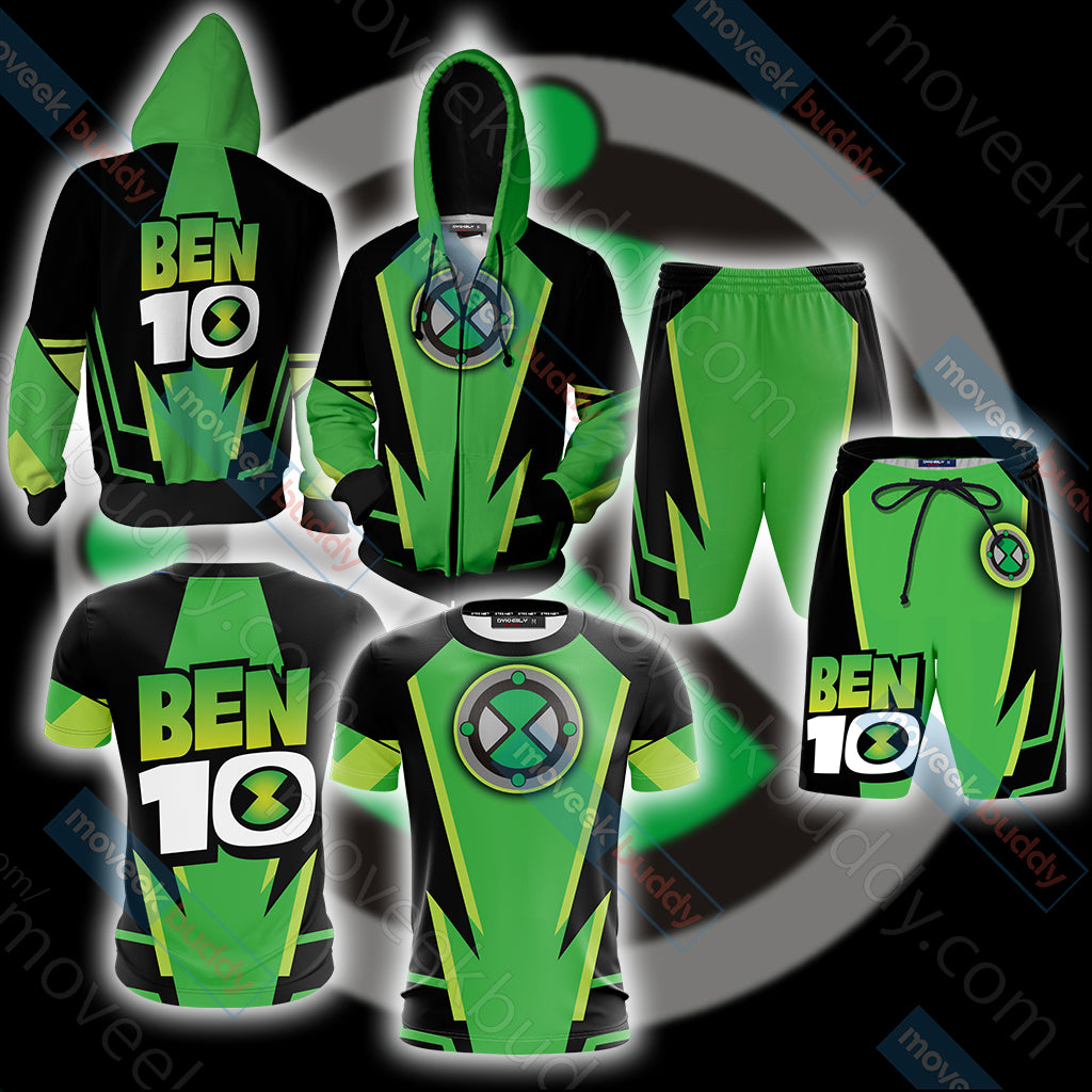 Ben 10 Unisex Beach Shorts