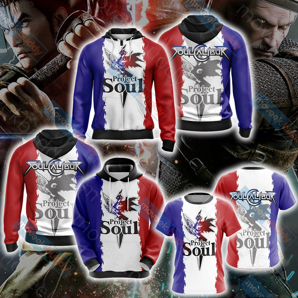 Soul Calibur - Project Soul Unisex 3D T-shirt