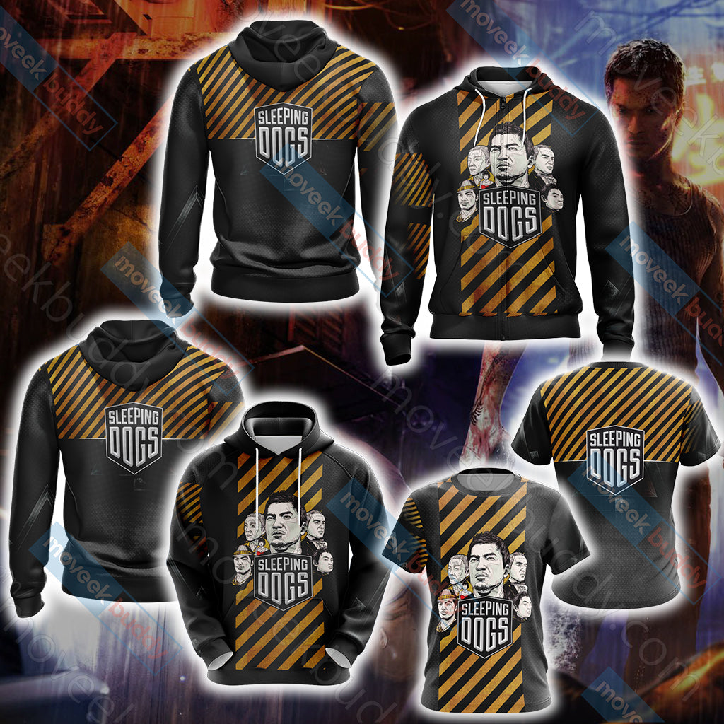 Sleeping Dogs (video game) Unisex 3D T-shirt