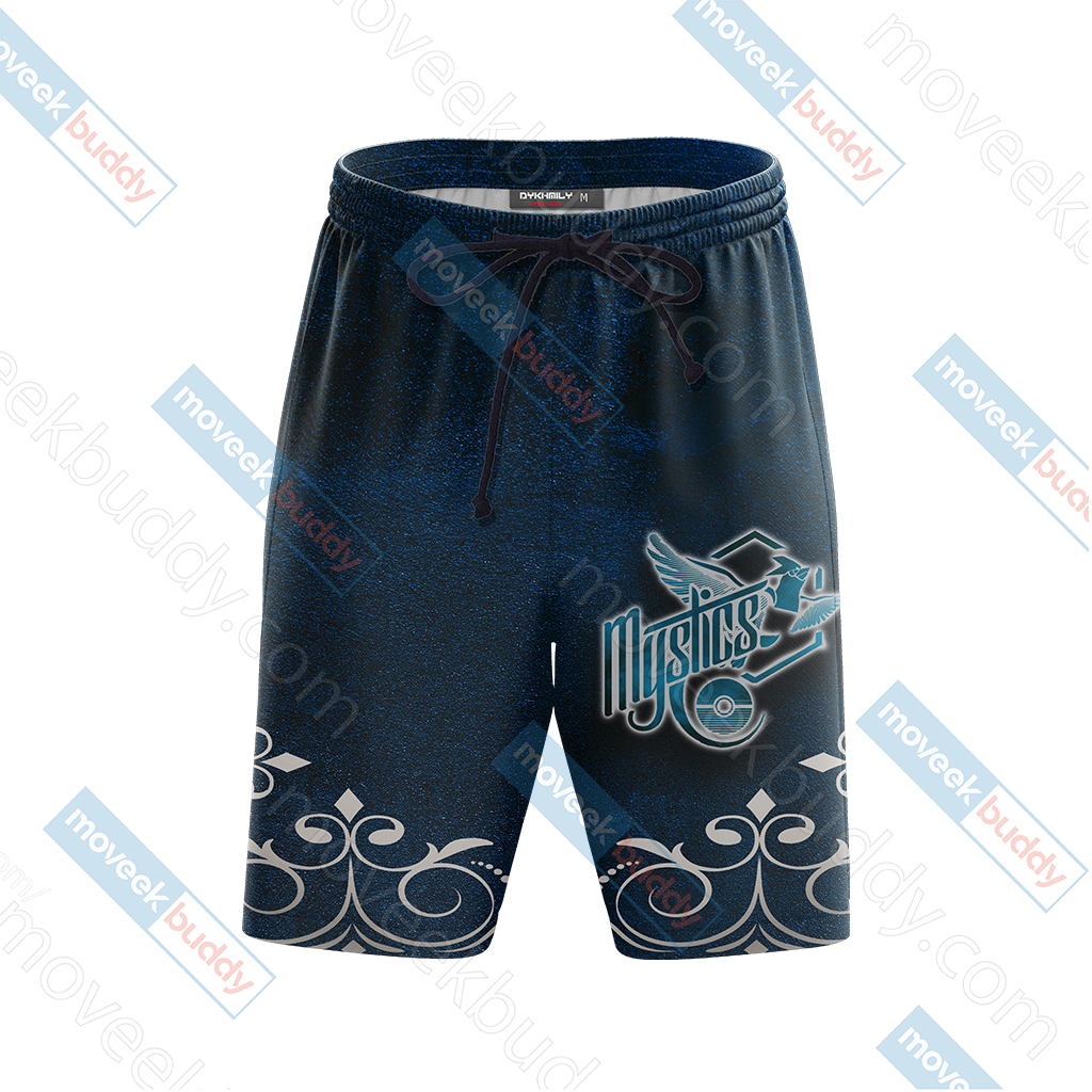 Pokemon Go - House Mystic Observe dapt Evolve New Beach Shorts