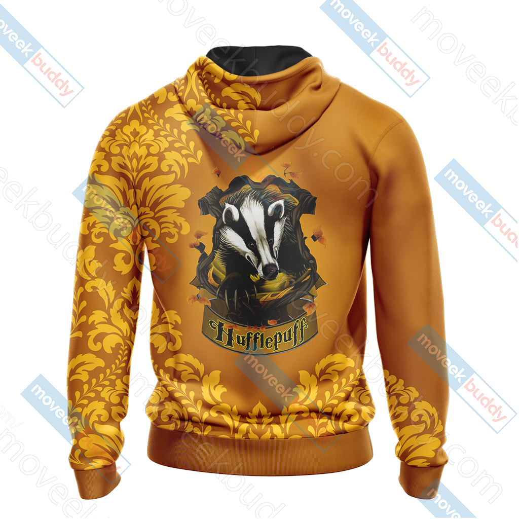 Harry Potter - Loyal Like A Hufflepuff Version Lifestyle Unisex 3D T-shirt