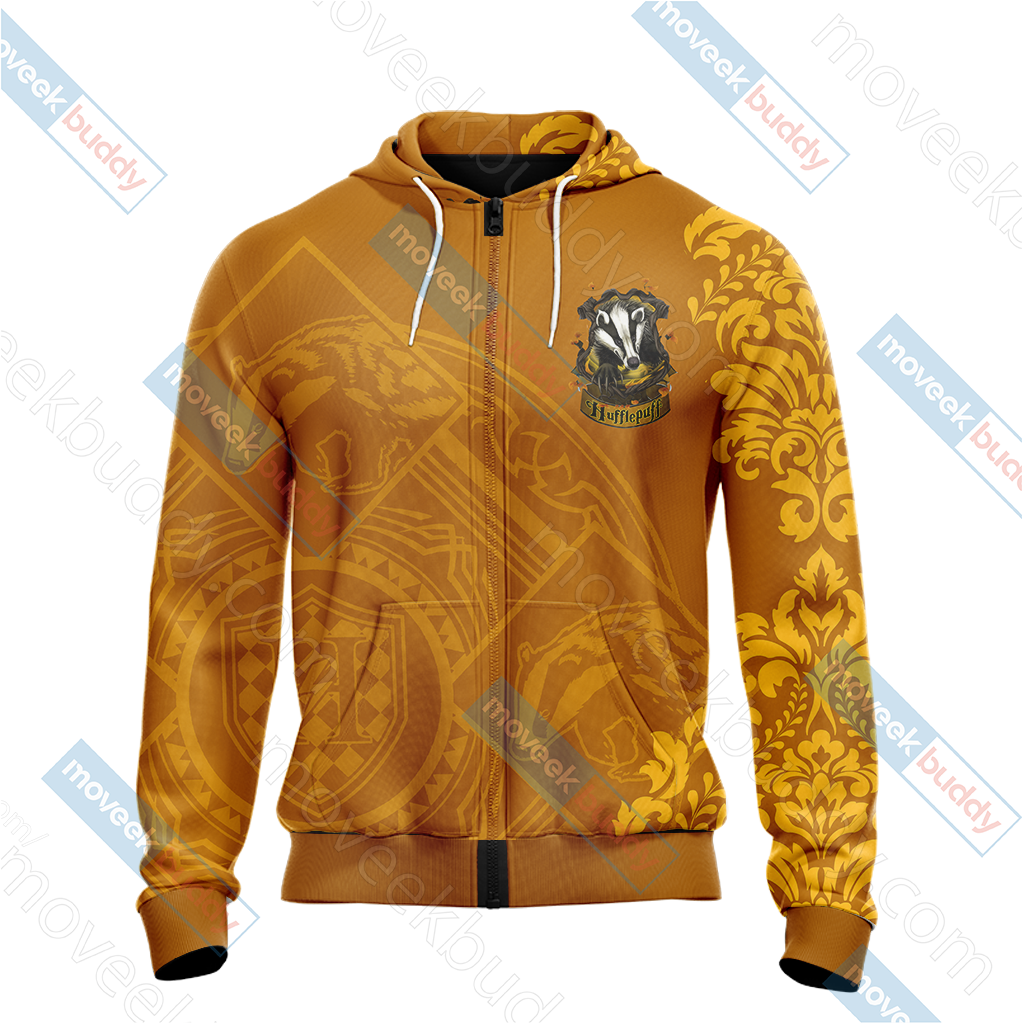 Harry Potter - Loyal Like A Hufflepuff Version Lifestyle Unisex 3D T-shirt