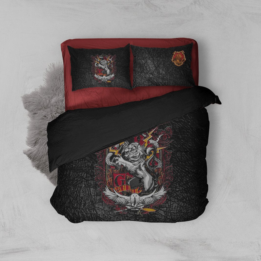 Gryffindor House Harry Potter Bed Set Twin (3PCS)
