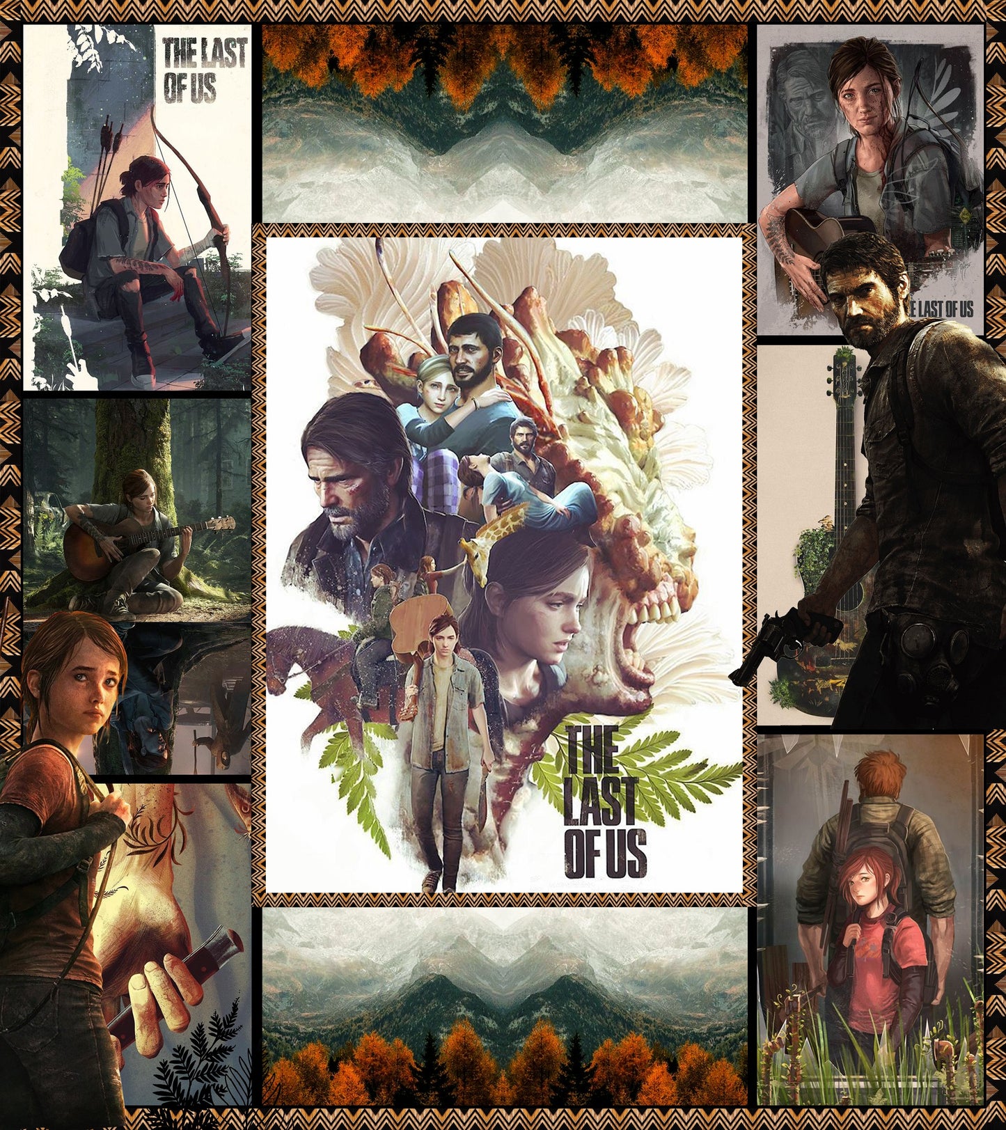 The Last Of Us Complication 3D Bed Set