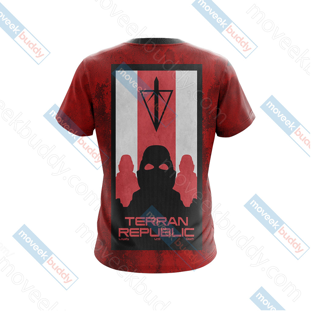 Planetside - Terran Republic Unisex 3D T-shirt