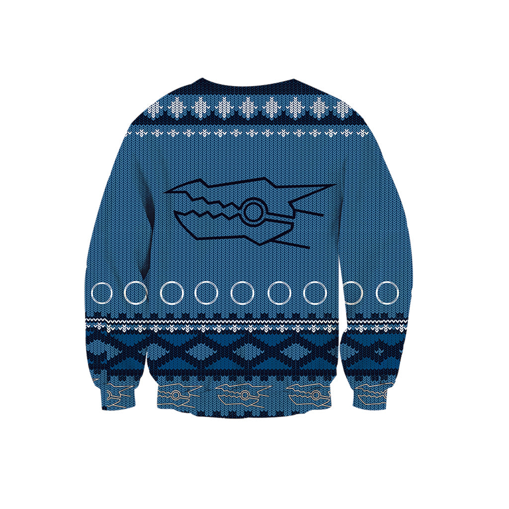 Yu-gi-oh! - Stardust Dragon Knitting Style Unisex 3D Sweater