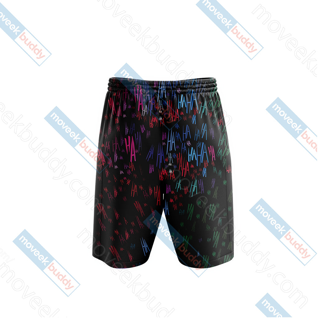 Joker Mouth 3D Beach Shorts