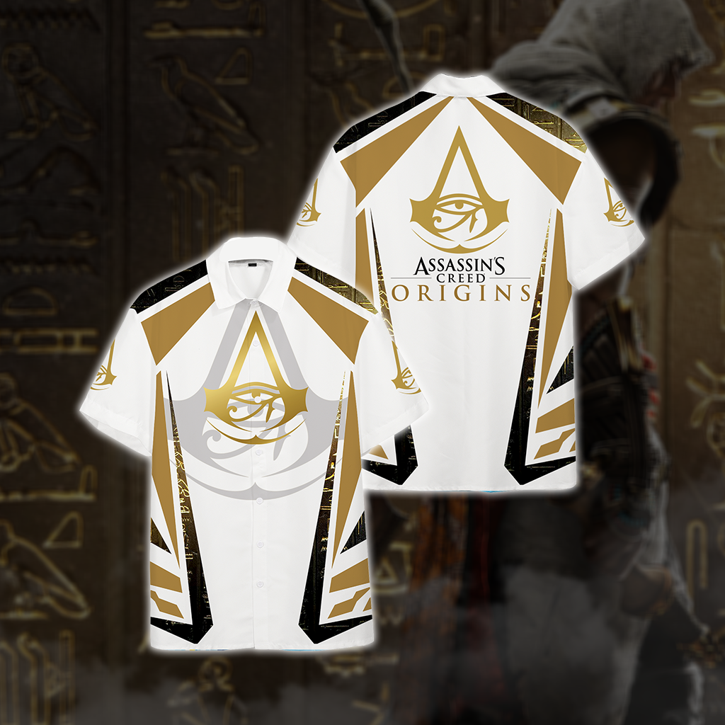 Assassin's Creed Origins Unisex 3D T-shirt Hawaiian Shirt S