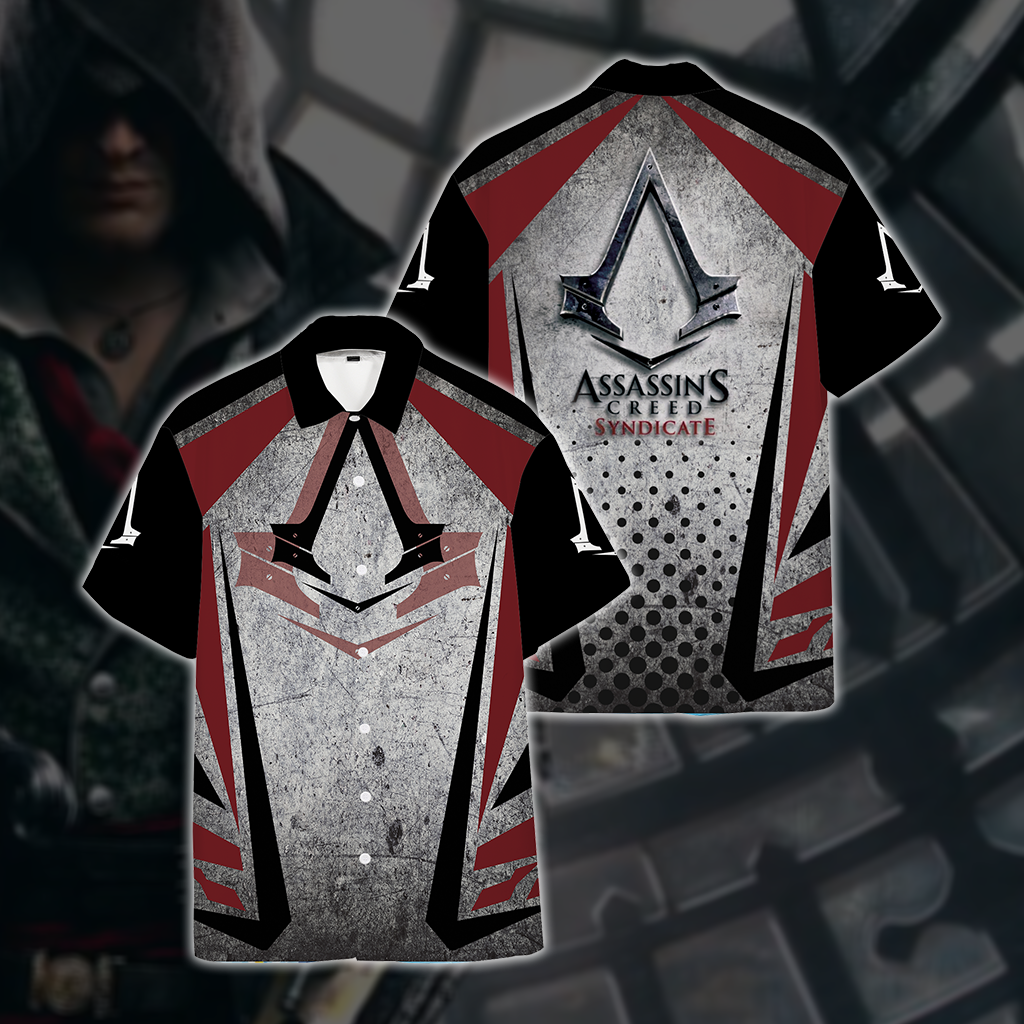 Assassin's Creed Syndicate Unisex 3D T-shirt Hawaiian Shirt S