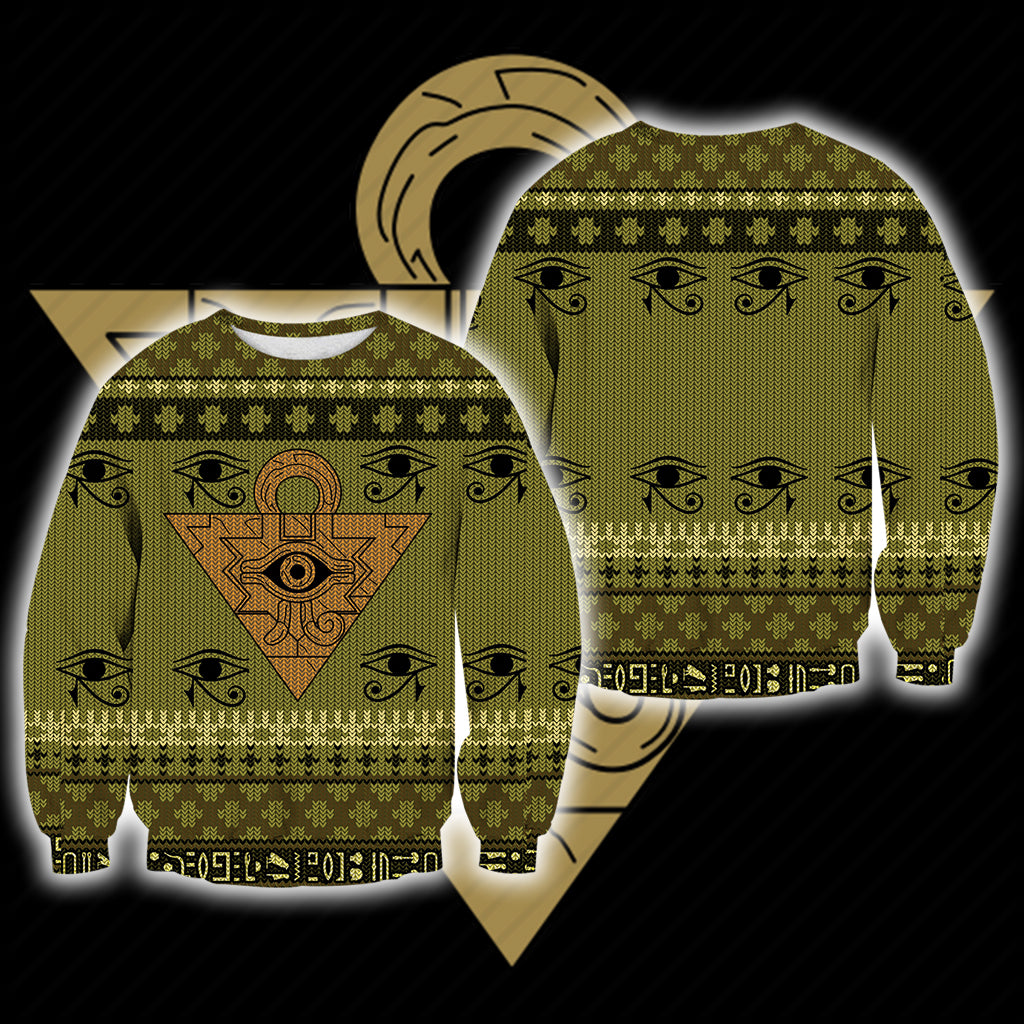Yu-Gi-Oh! - Milennium Puzzle New Unisex 3D Sweater S