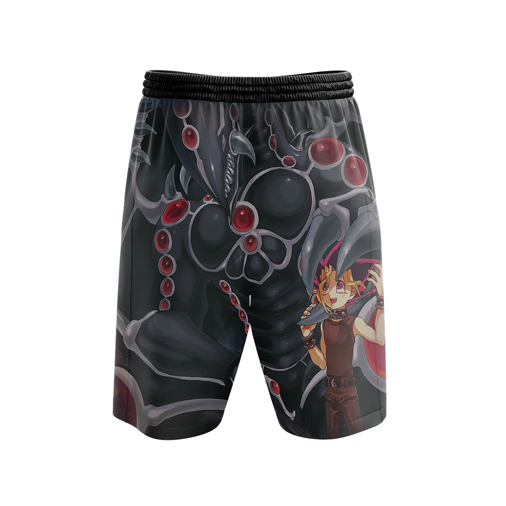 Yu-Gi-Oh! Yugi And Gandora 3D Beach Shorts