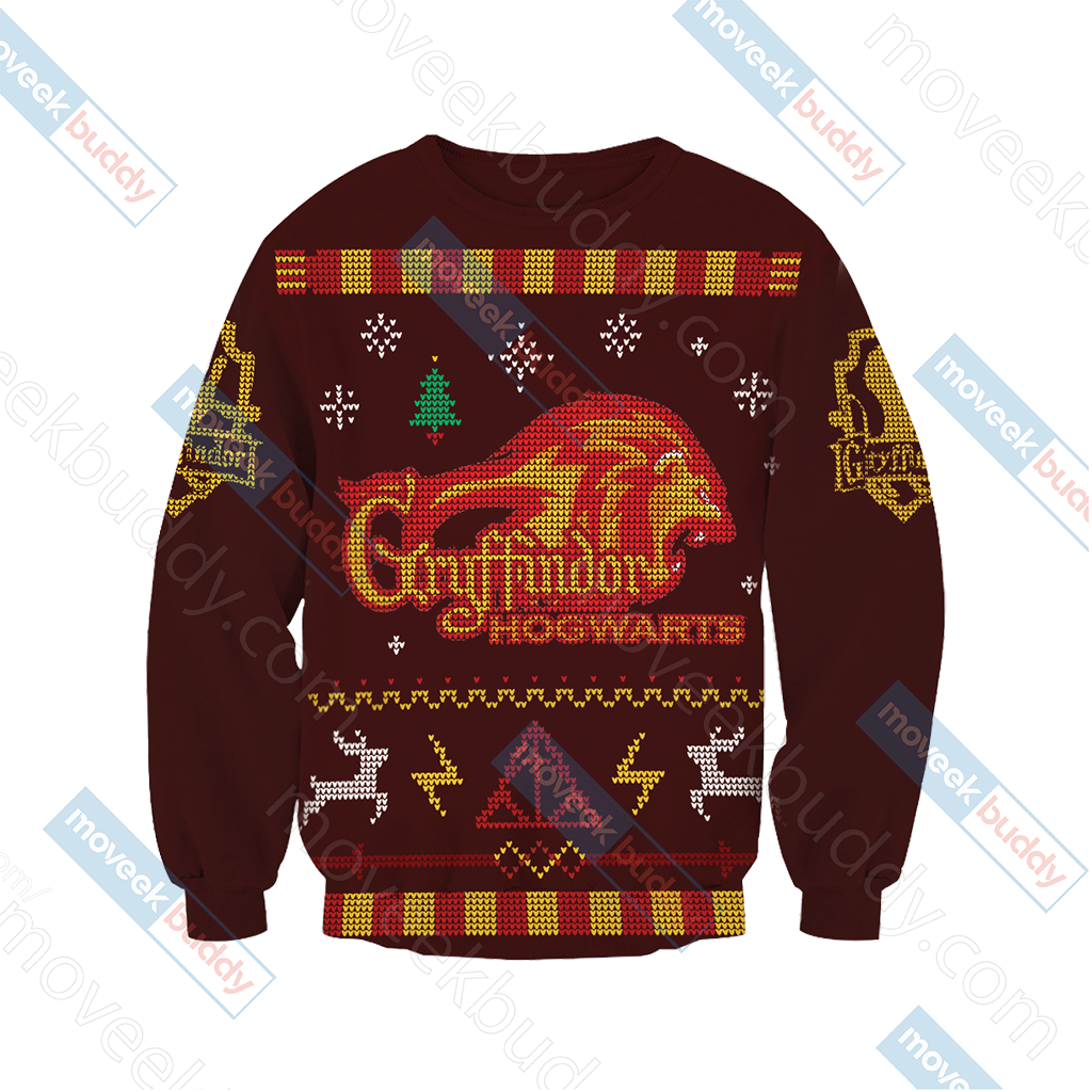 Harry Potter - Brave Like A Gryffindor Winter Style Unisex 3D T-shirt