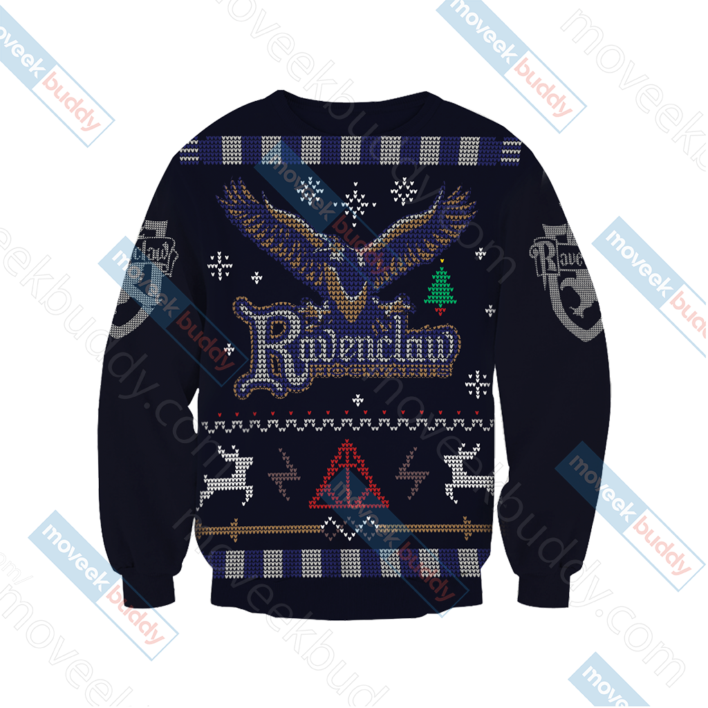Harry Potter Wise Like A Ravenclaw Winter Style Unisex 3D T-shirt