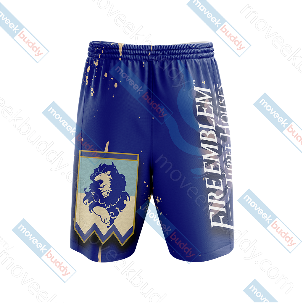 Fire Emblem - The Blue Lions 3D Beach Shorts