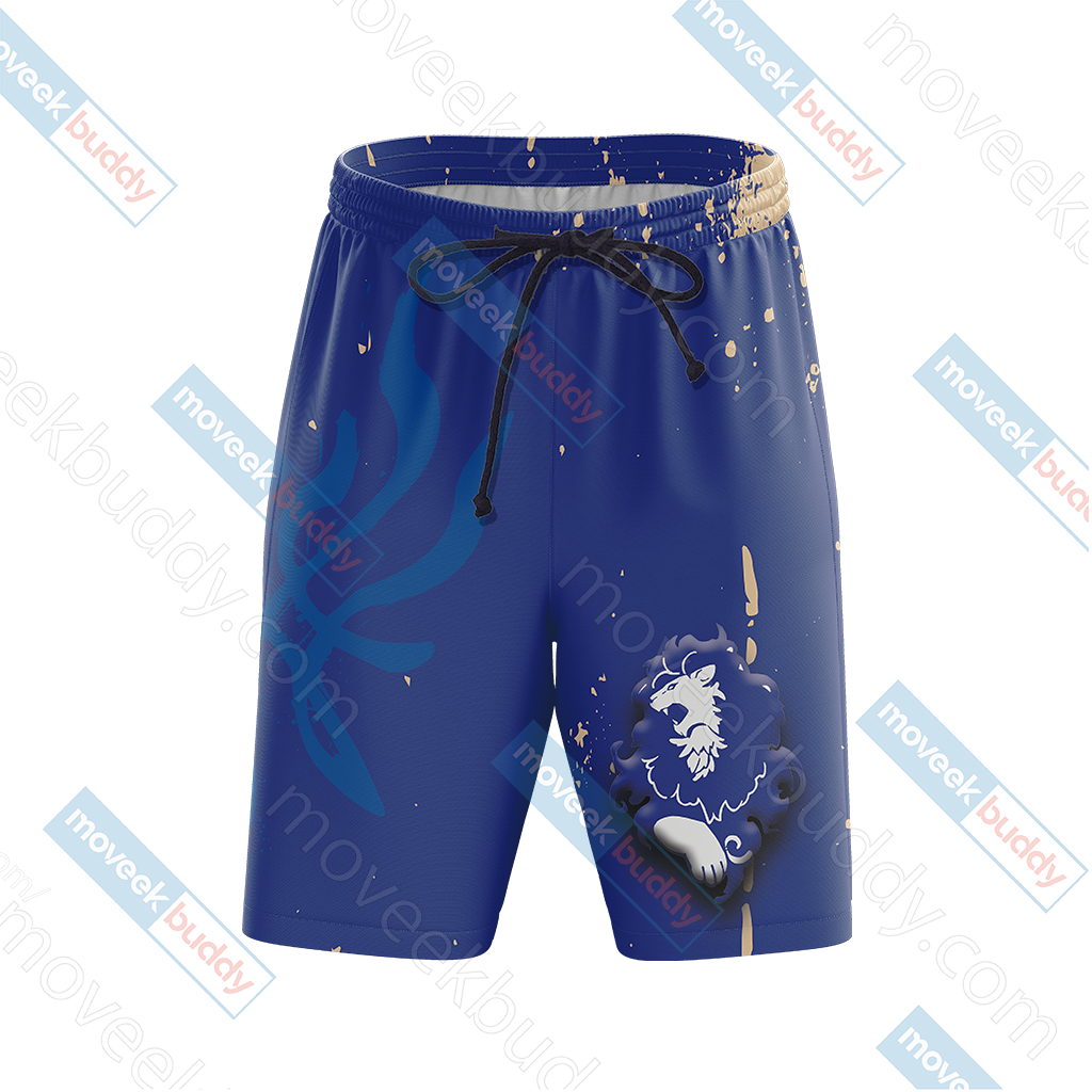 Fire Emblem - The Blue Lions 3D Beach Shorts