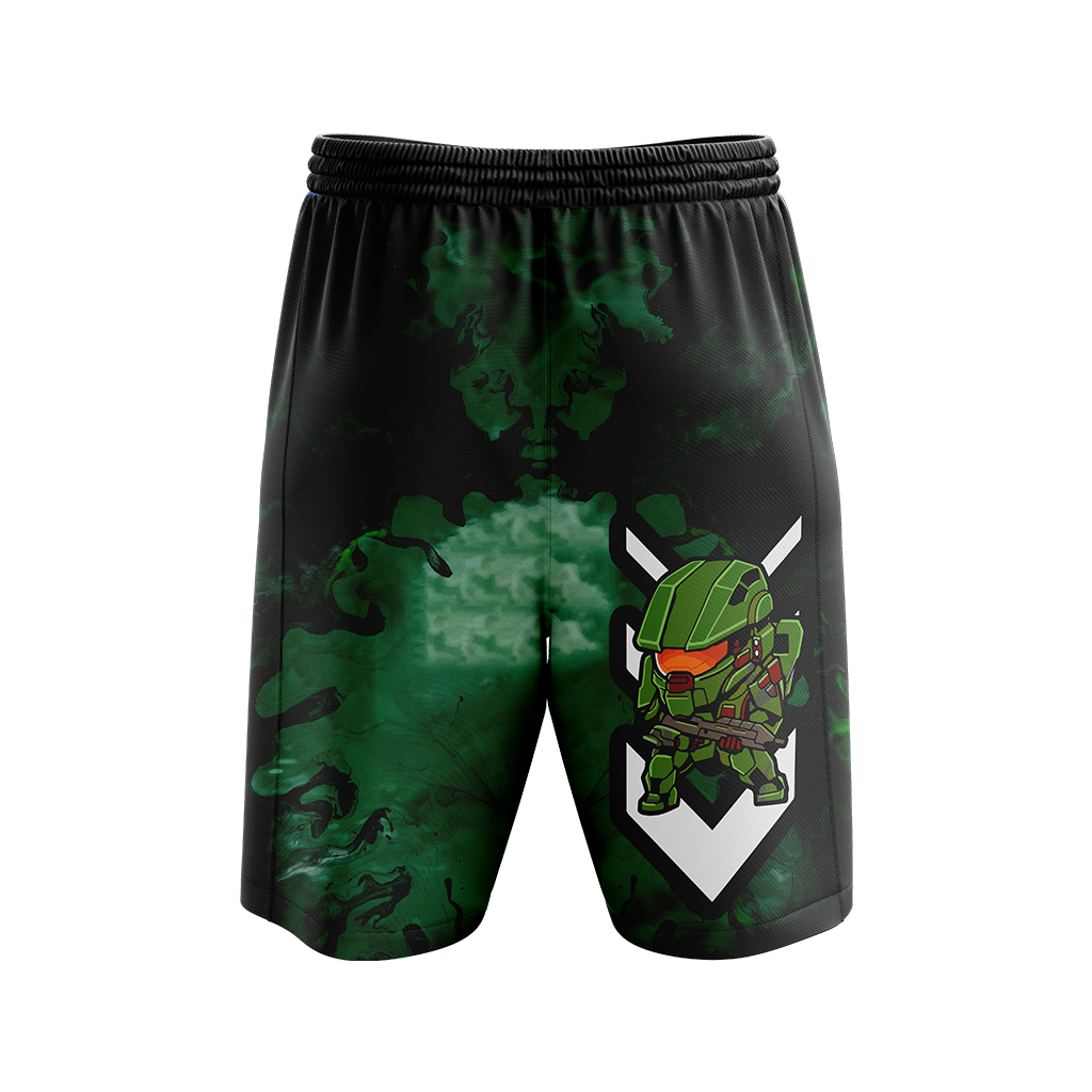 Halo: Combat Evolved - Be a hero. Stay home Beach Shorts