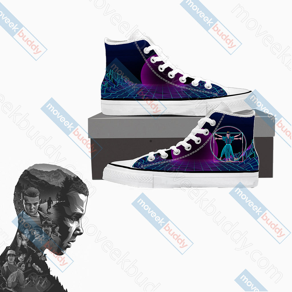 Stranger Things High Top Shoes SIZE 29