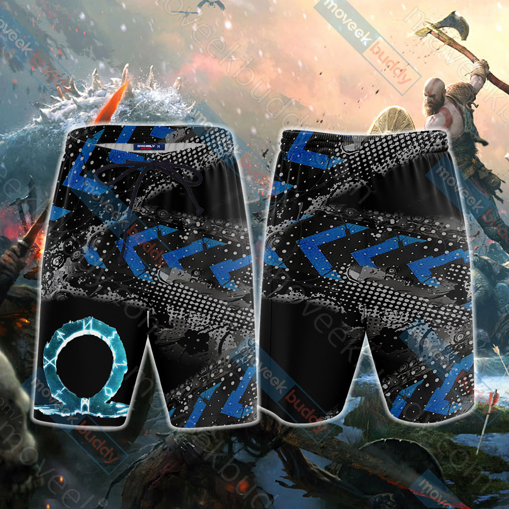 God Of War Unisex Beach Shorts S