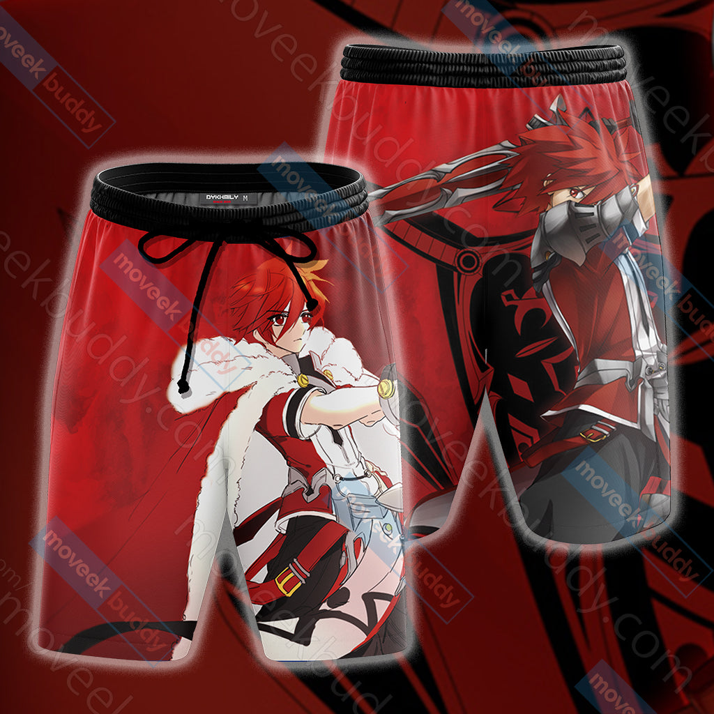 Elsword Lord Knight Beach Shorts S
