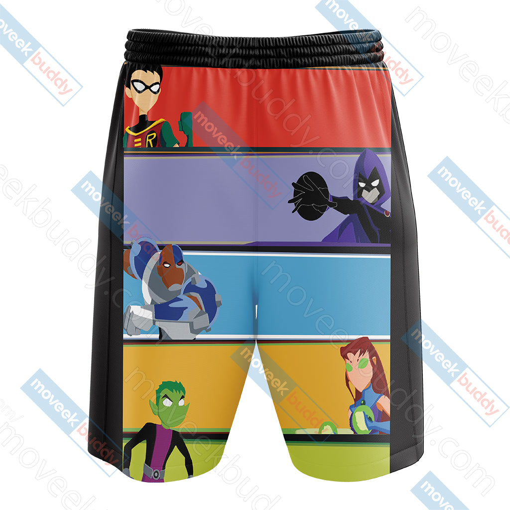 Teen Titans Beach Shorts
