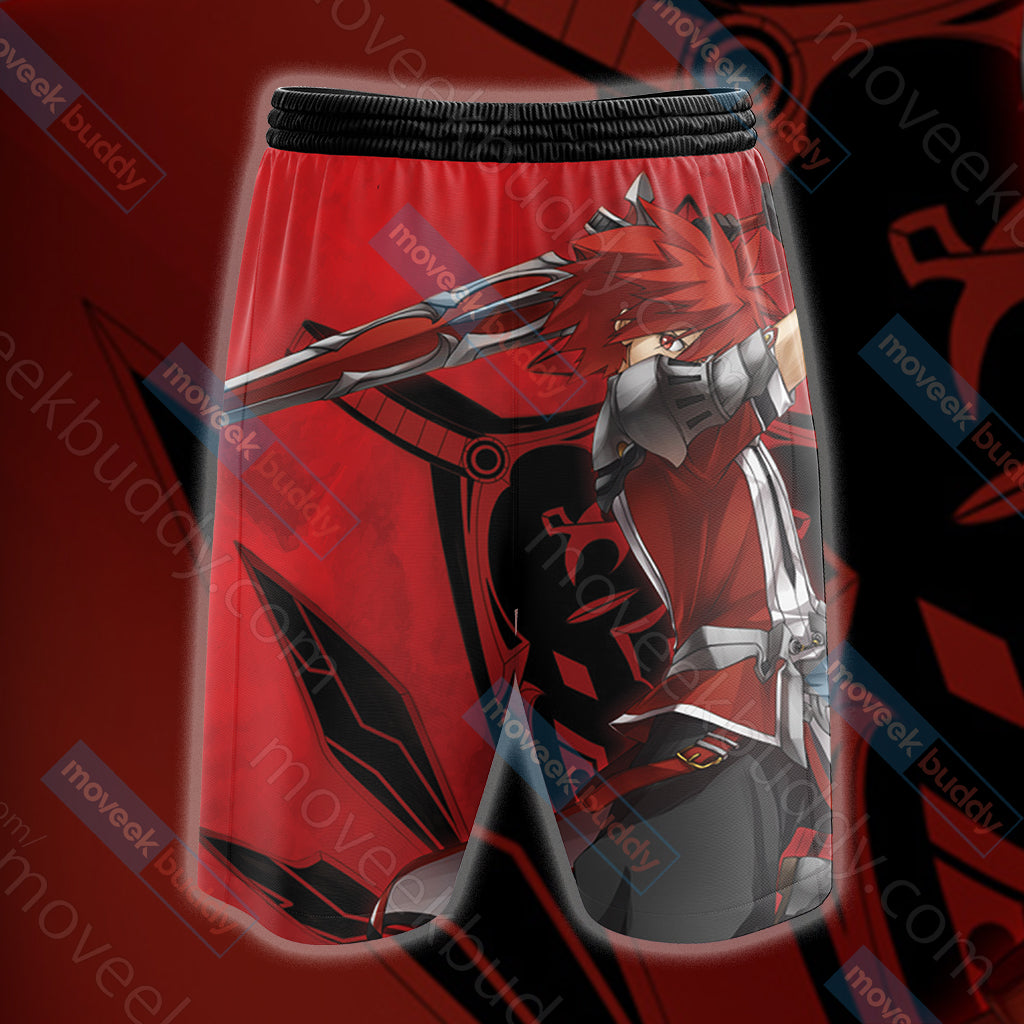 Elsword Lord Knight Beach Shorts
