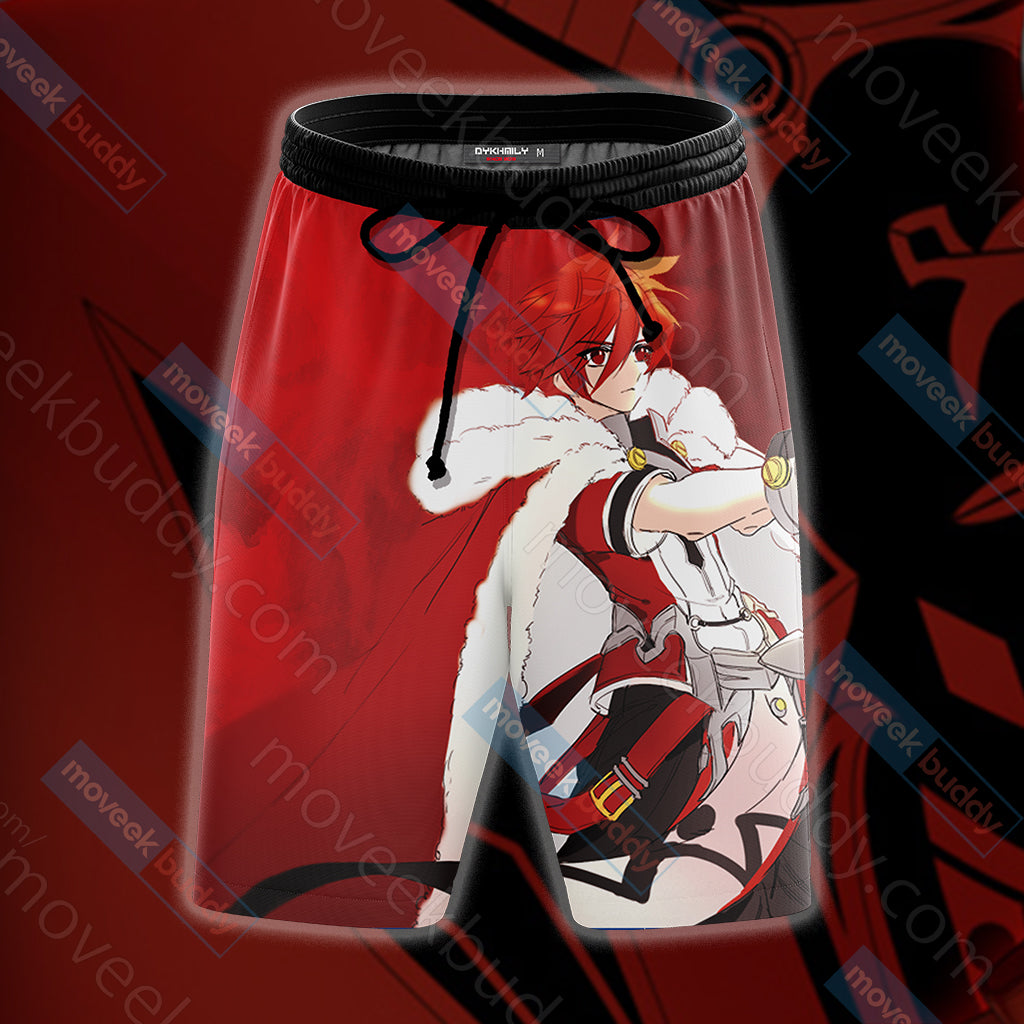 Elsword Lord Knight Beach Shorts