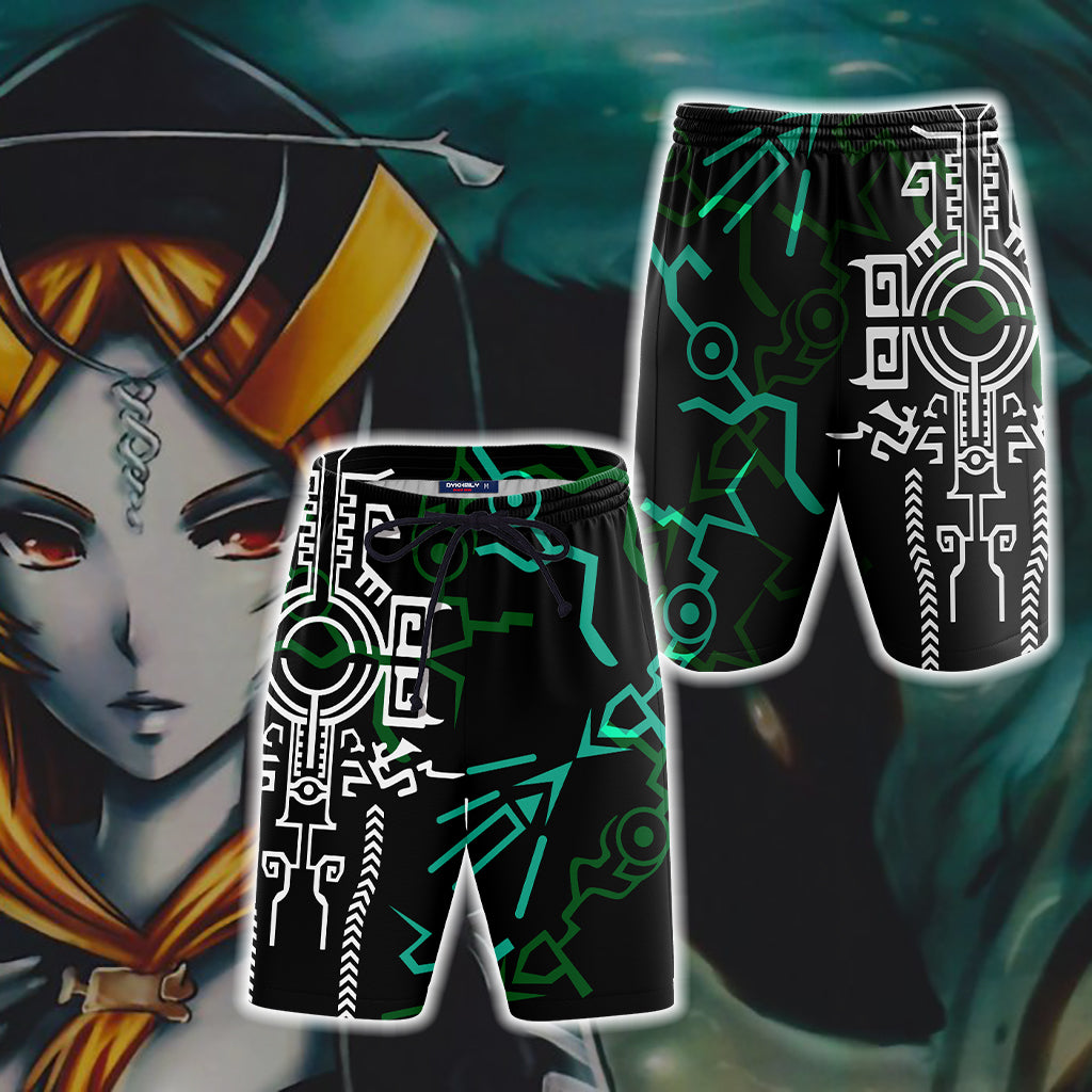 The Legend of Zelda Midna Hawaiian Shirt Beach Shorts Beach Shorts S