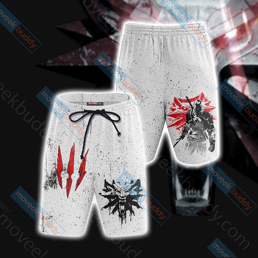 The Witcher New Look 3D Beach Shorts S