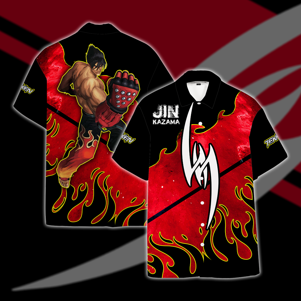 Tekken - Jin Kazama Unisex Hawaiian Shirt S