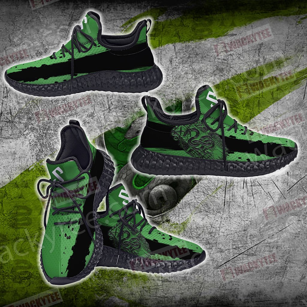 Harry Potter Slytherin New Style Yeezy Shoes US 6/ EUR 36