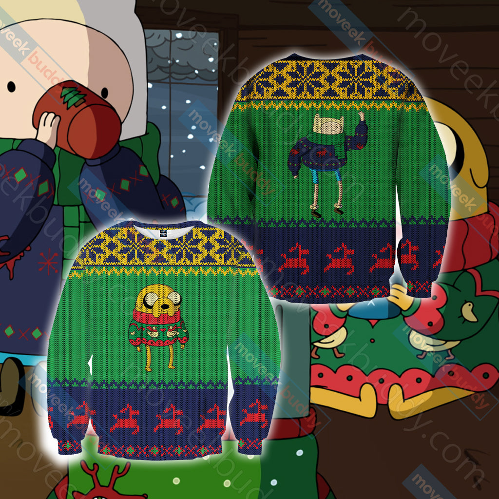 Adventure Time Unisex 3D Sweater S