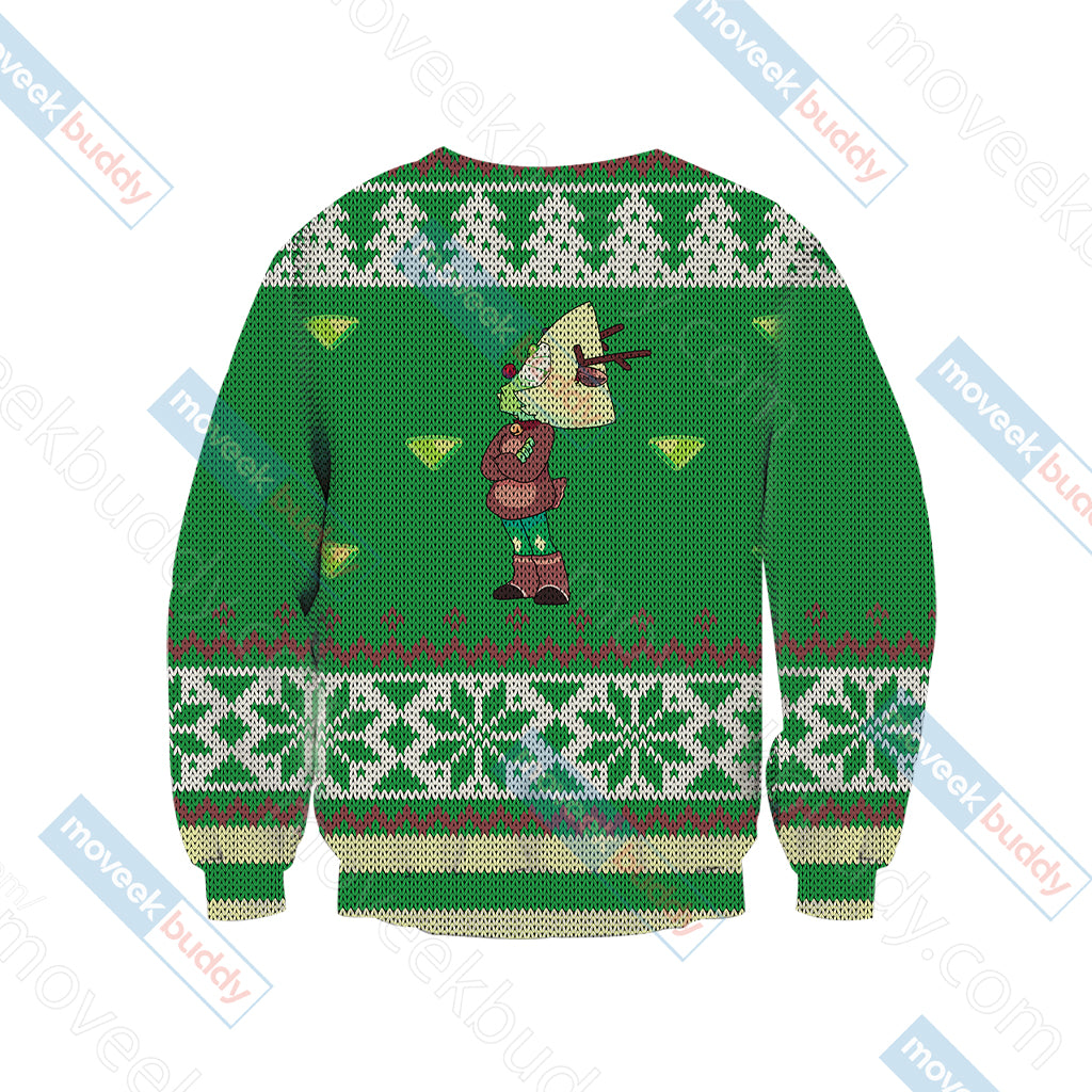 Steven Universe - Peridot Knitting Style Unisex 3D Sweater