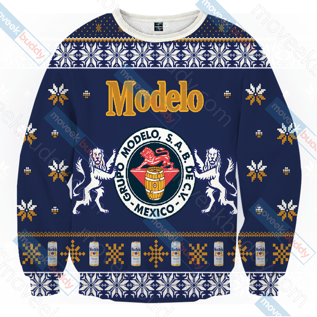 Modelo Version 1 Knitting Style Unisex 3D Sweater