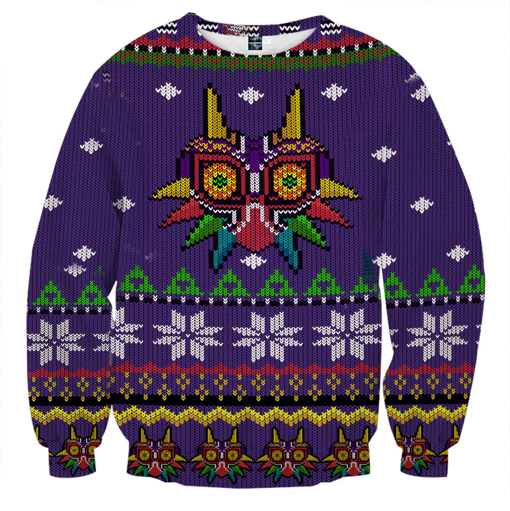 The Legend Of Zelda - Majora's Mask Unisex 3D Sweater