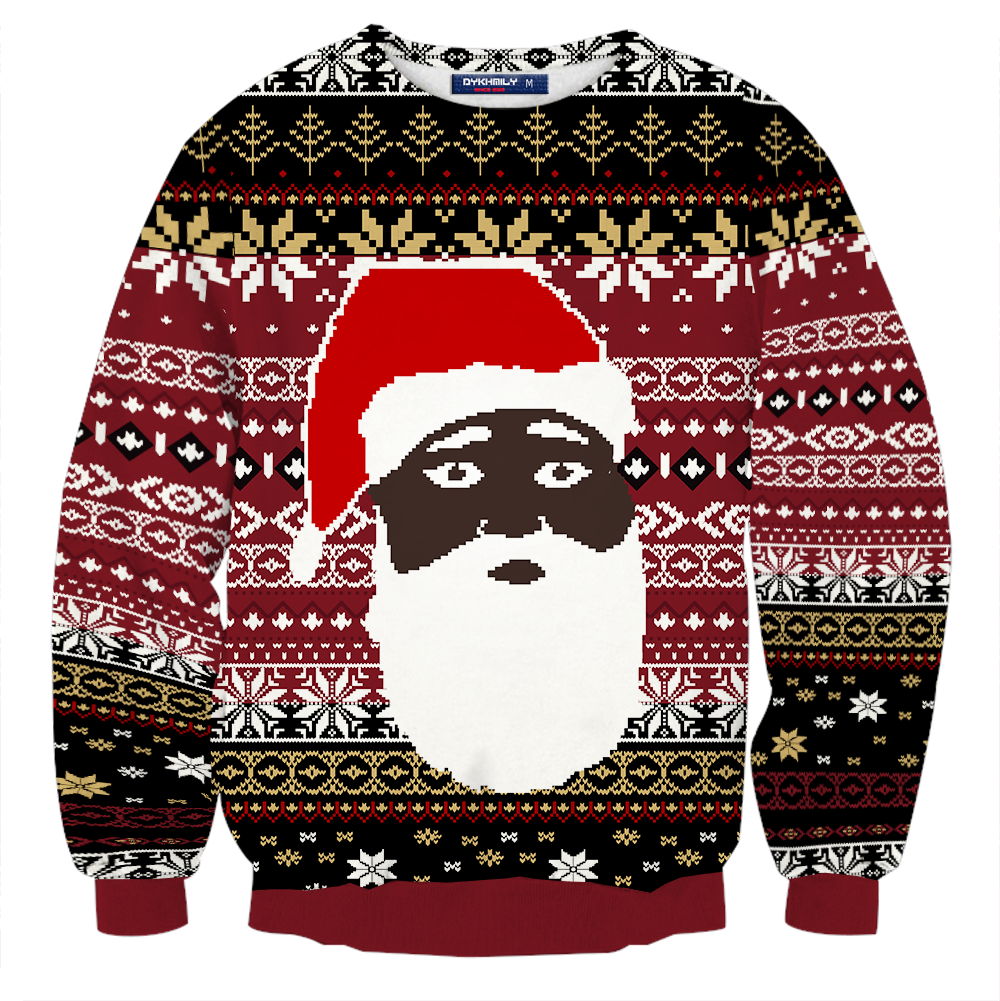 The Night Before (2015) Chris Cosplay Ugly Christmas 3D Sweater