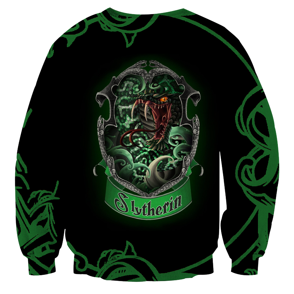 Cunning Like A Slytherin Harry Potter 3D Sweater