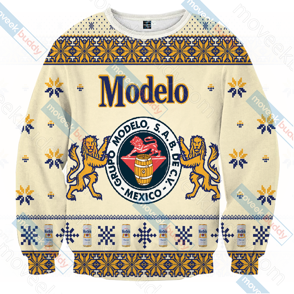 Modelo Version 3 Knitting Style Unisex 3D Sweater