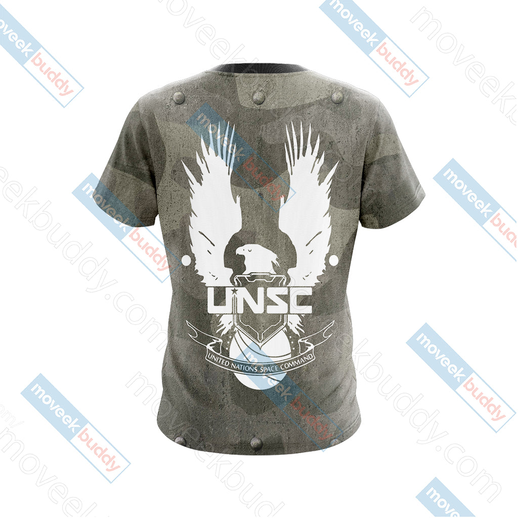 Halo 4 UNSC Unisex 3D T-shirt