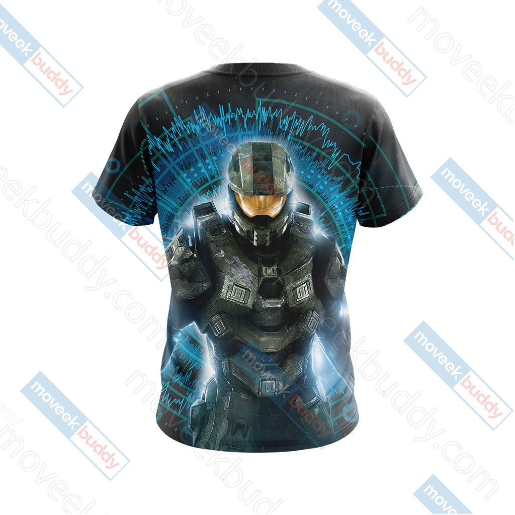 Halo - Futuristic Unisex 3D T-shirt