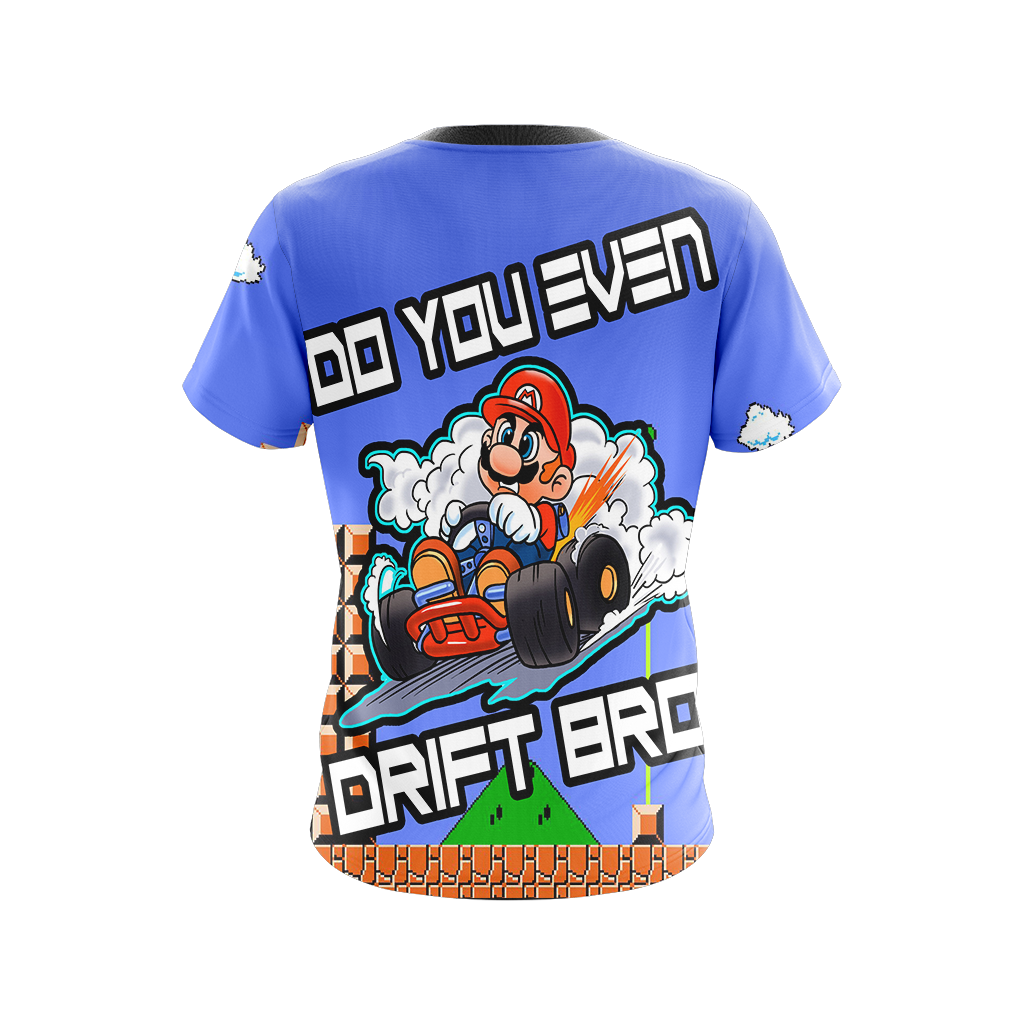 Mario Drift Unisex 3D T-shirt