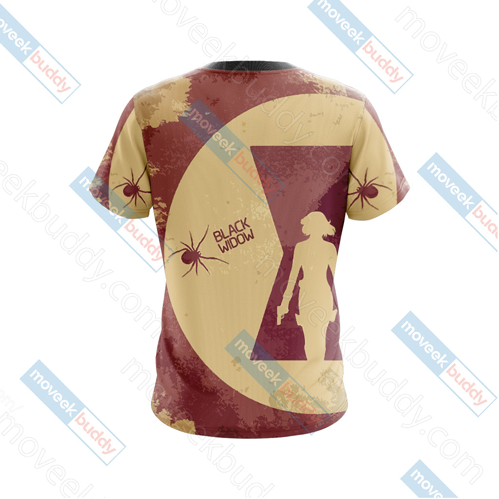Black Widow Unisex 3D T-shirt