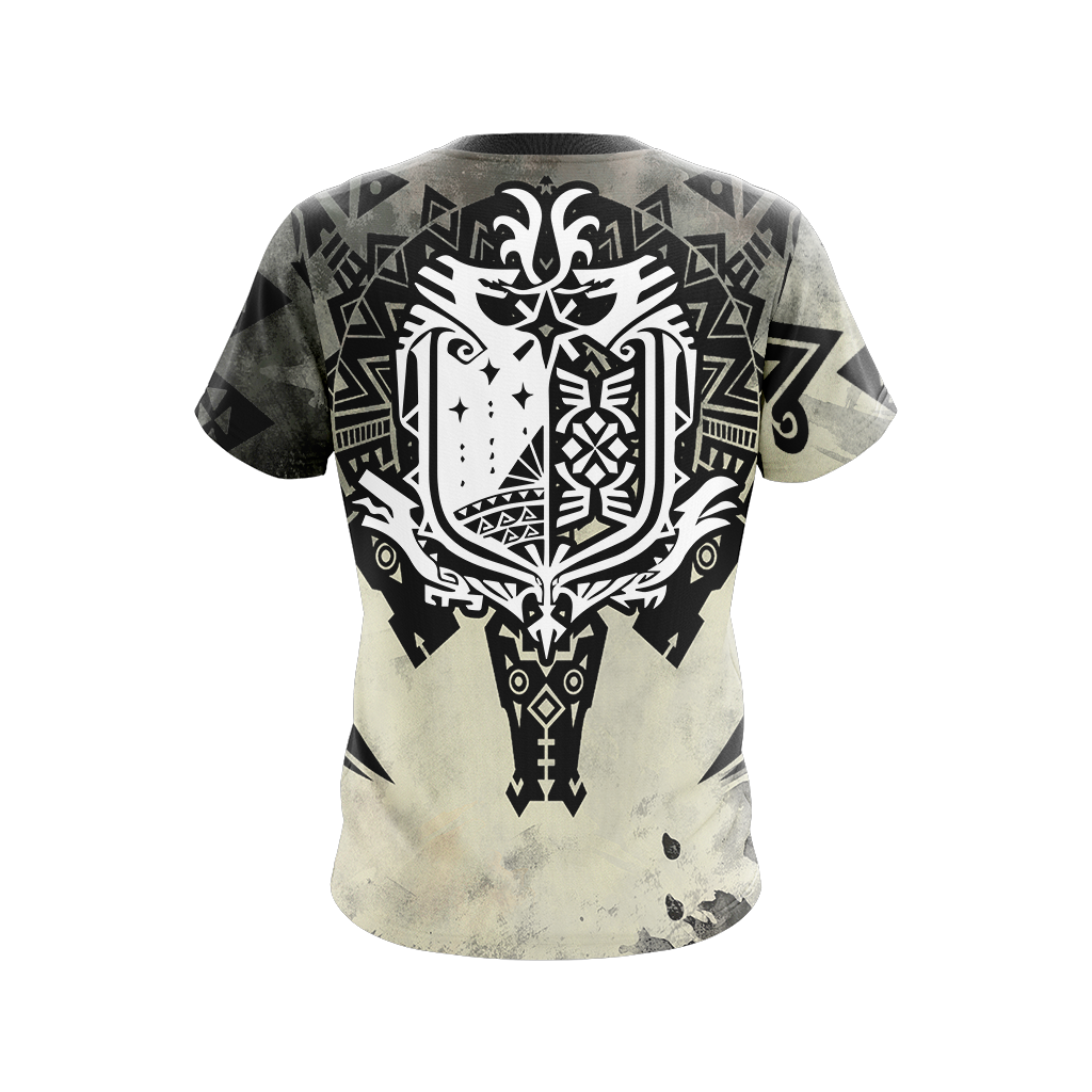 Monster Hunter World Logo Unisex 3D T-shirt