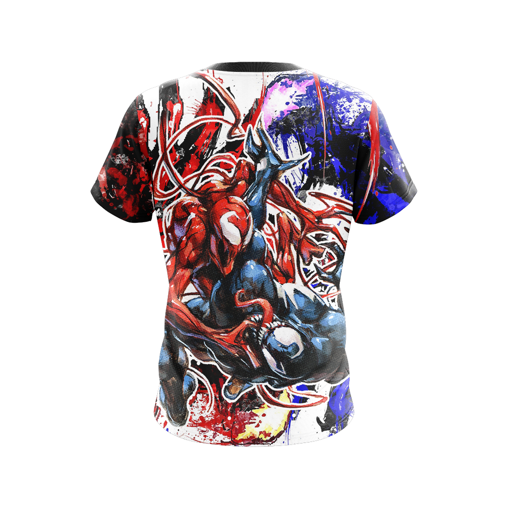 Venom and Carnage Unisex 3D T-shirt