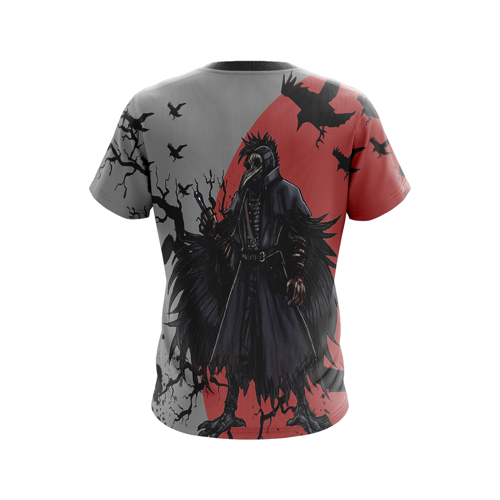 Bloodborne - Plague Doctor Hoot Unisex 3D T-shirt