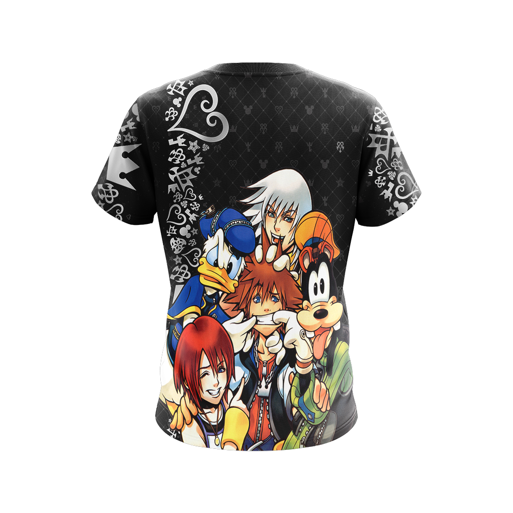 Kingdom Hearts New Look Unisex 3D T-shirt