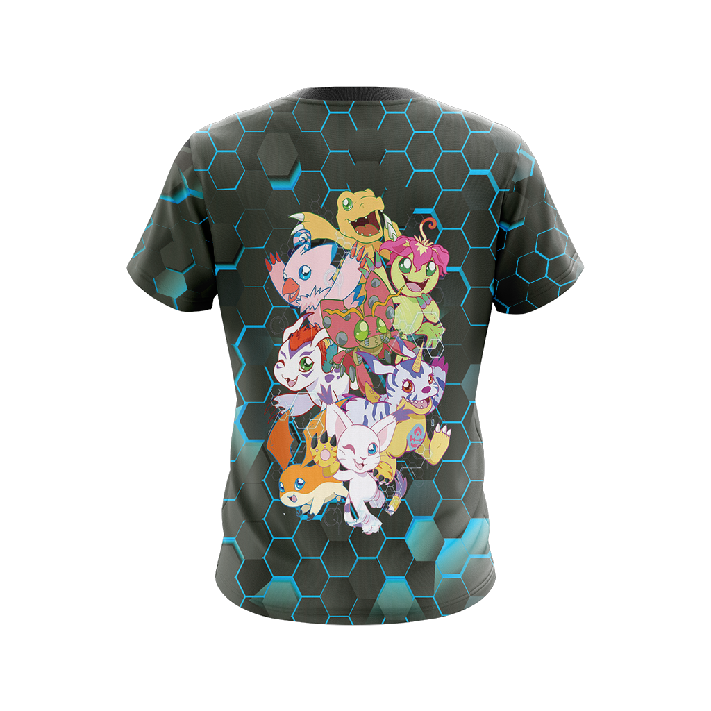 Digimon New Version Unisex 3D T-shirt